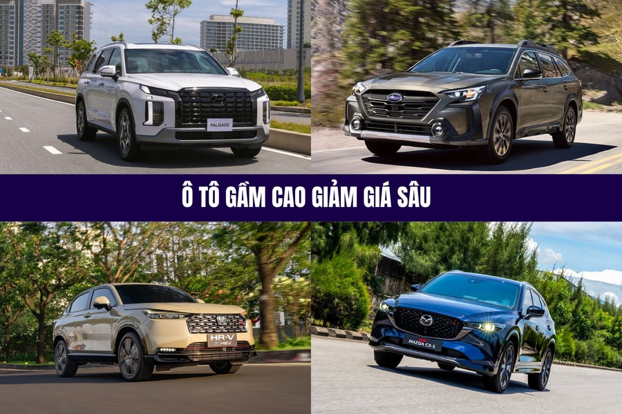 Loạt ô tô gầm cao giảm giá sâu, cơ hội mua xe giá rẻ cho khách Việt