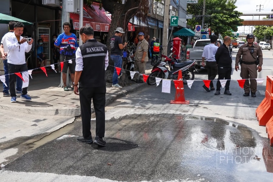 Lo ngại 'hố tử thần' thứ hai xuất hiện ở trung tâm Bangkok