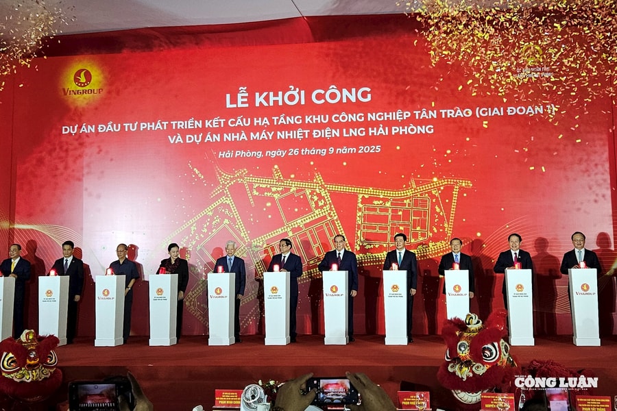 Thủ tướng Chính phủ dự khởi công Dự án trị giá hàng nghìn tỉ đồng ở Hải Phòng