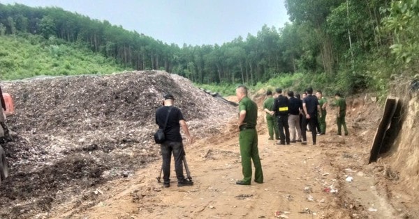 Đà Nẵng: Phát hiện vụ chôn lấp chất thải trái phép cực lớn