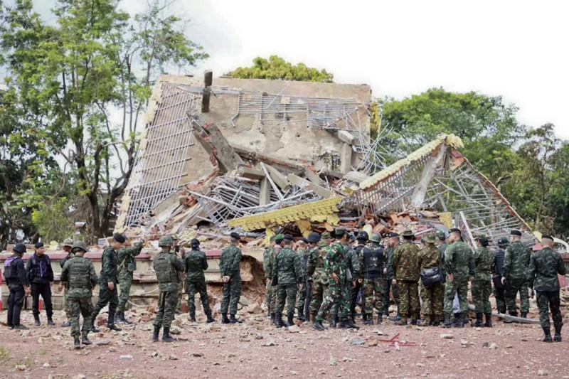 Campuchia và Thái Lan lại cáo buộc nhau nổ súng ở biên giới