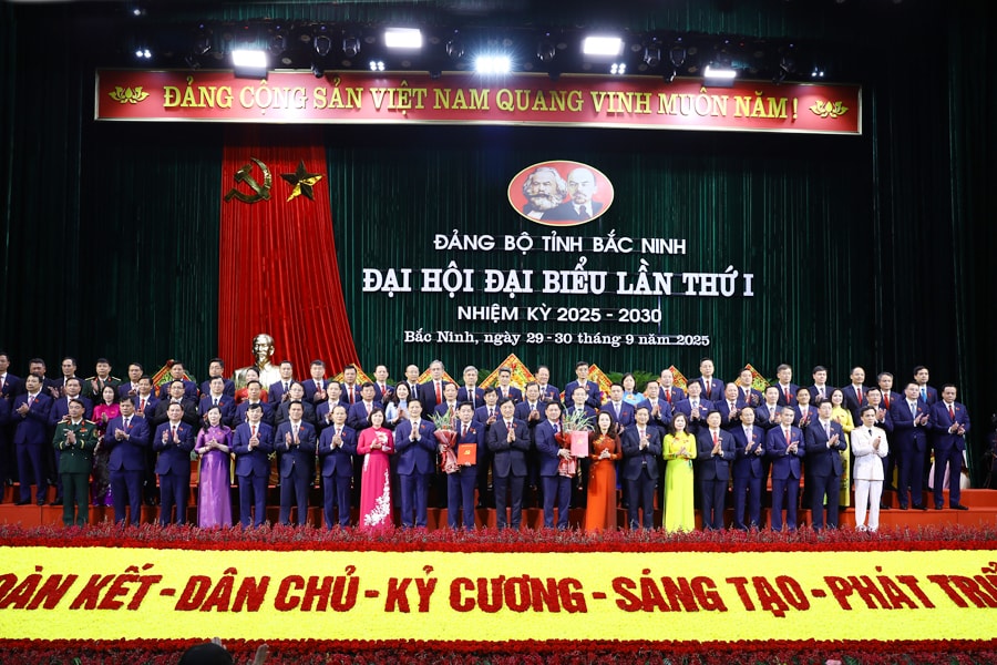 Danh sách Ban Thường vụ Tỉnh ủy Bắc Ninh nhiệm kỳ 2025 - 2030