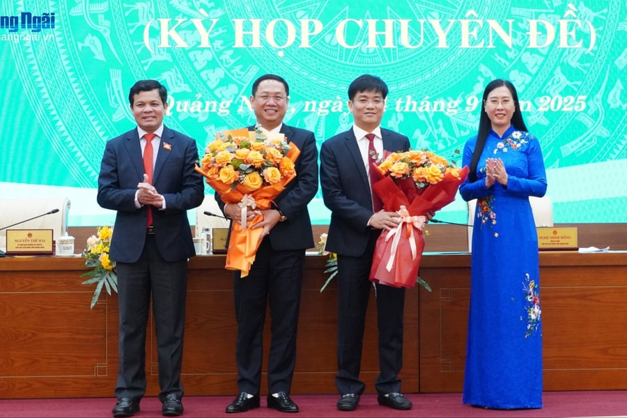 Thủ tướng phê chuẩn 2 Phó Chủ tịch UBND tỉnh Quảng Ngãi