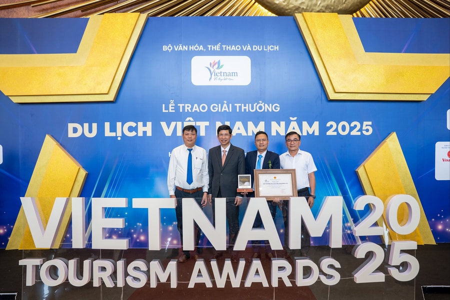 Sản phẩm du lịch “Đường Trường Sơn huyền thoại – Hang Chỉ Huy” đạt Giải thưởng Du lịch Việt Nam 2025