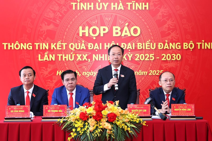 Khẩn trương hiện thực hóa các mục tiêu Nghị quyết Đại hội Đảng bộ Hà Tĩnh