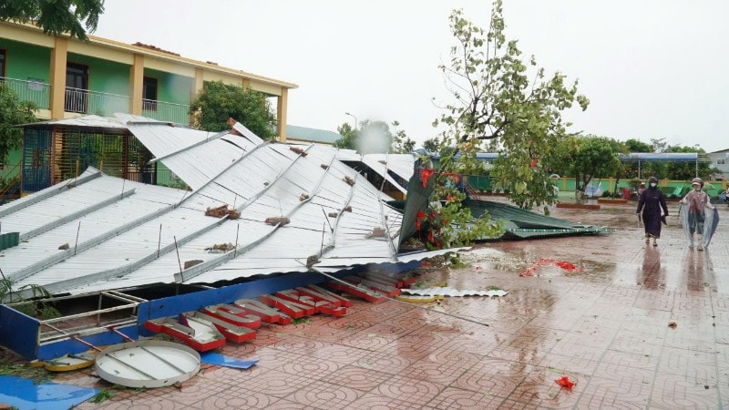 Hoàn thành hỗ trợ nhà ở, sửa chữa trường học, y tế hư hỏng do bão số 10 trước ngày 5/10