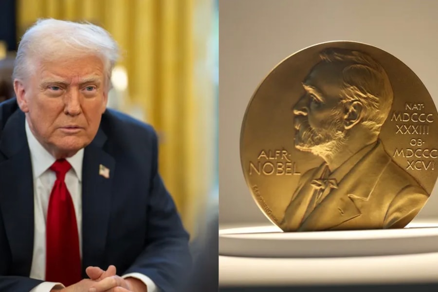 Người đoạt giải Nobel Hòa bình gọi điện để 'vinh danh' ông Trump