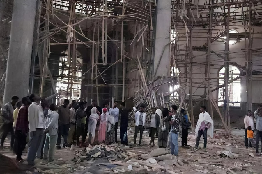 Sập giàn giáo nhà thờ khiến ít nhất 36 người thiệt mạng ở Ethiopia