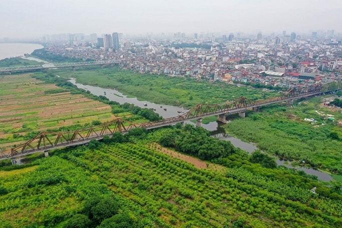 Hà Nội định hình Trung tâm công nghiệp văn hóa hiện đại bên bãi sông Hồng vào năm 2045