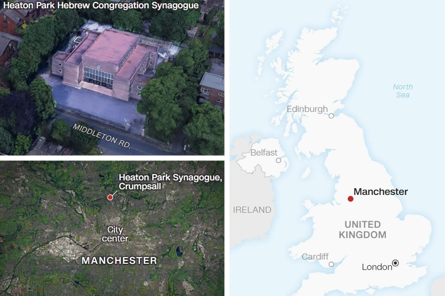 Cảnh sát Anh bắn nhầm nạn nhân trong vụ tấn công giáo đường Do Thái