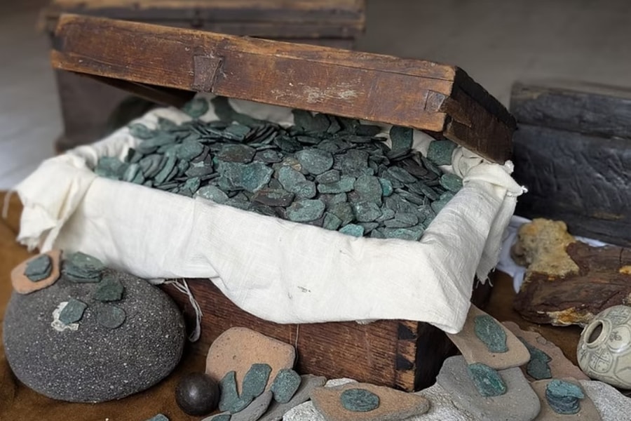 Trục vớt 1.000 đồng tiền vàng ở 'Bờ biển kho báu' Mỹ