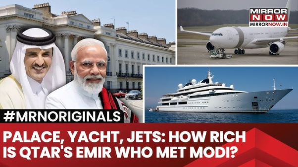 Cung điện vàng, du thuyền 400 triệu USD, ba máy bay riêng: khối tài sản khổng lồ của tiểu vương Qatar