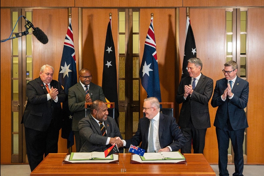 Úc và Papua New Guinea ký hiệp ước quốc phòng mang tính lịch sử