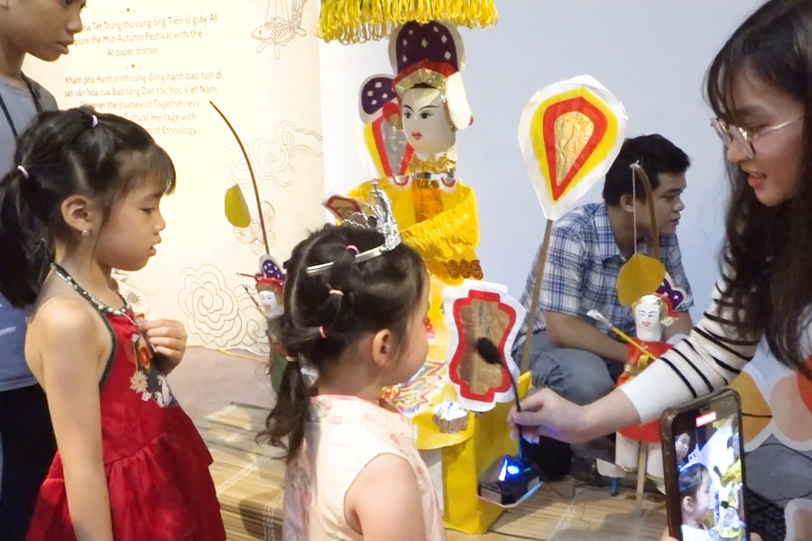 Đưa trò chơi dân gian gần gũi hơn với thế hệ trẻ mùa Trung thu