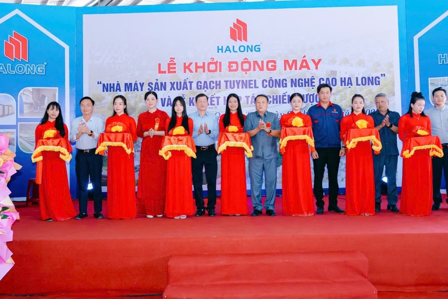 Quảng Trị: Khởi động nhà gạch tuynel hiện đại với tổng mức đầu tư hơn 190 tỷ đồng