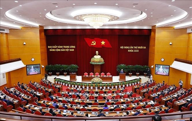 Bế mạc Hội nghị lần thứ 13 Ban Chấp hành Trung ương Đảng khóa XIII