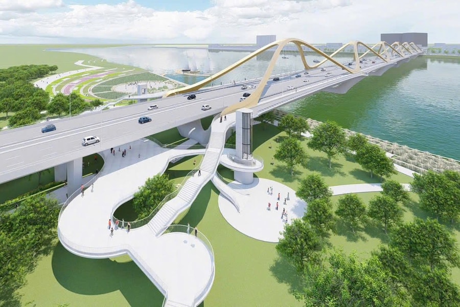 Khởi công cầu Trần Hưng Đạo – cây cầu thứ 7 bắc qua sông Hồng