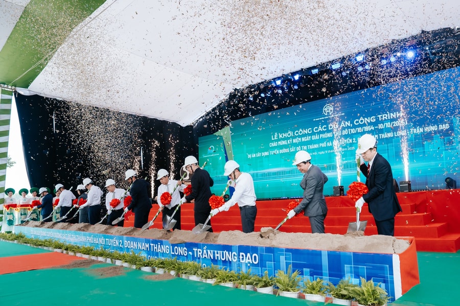 Hà Nội khởi công tuyến Metro số 2 hơn 35.500 tỷ đồng