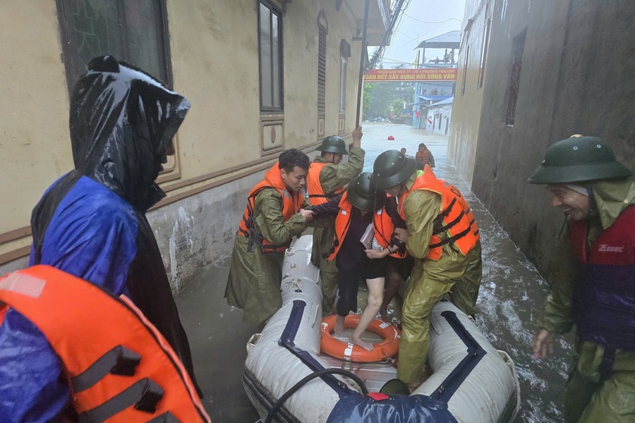 Bộ Công an ra công điện khẩn chỉ đạo ứng phó mưa lũ, lũ ống, lũ quét ở Bắc Bộ