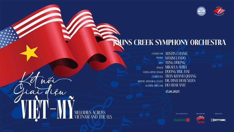 Hòa nhạc đặc biệt 'Kết nối giai điệu Việt - Mỹ'
