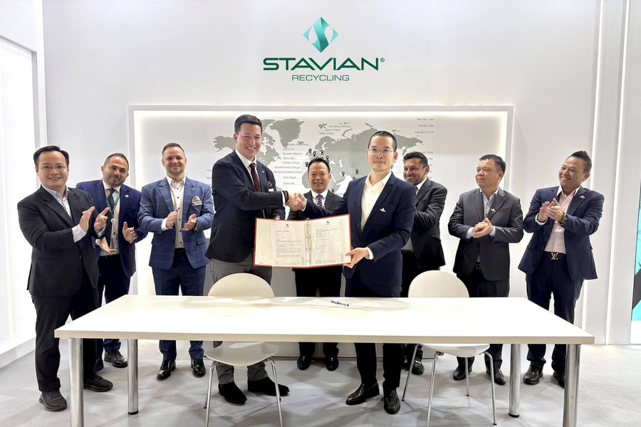 Stavian Recycling ký kết biên bản ghi nhớ hợp tác với Starlinger và Amut: Bước tiến quan trọng trong dự án Tổ hợp tái chế Stavian tại Thanh Hóa