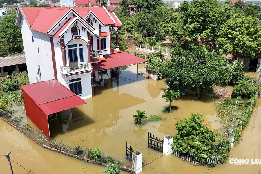 Cảnh báo mưa lớn, lũ rút chậm, ngập lụt còn kéo dài ở miền Bắc