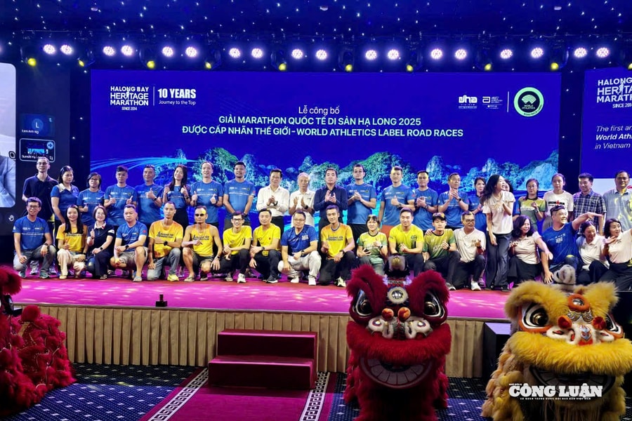 Marathon Di sản Hạ Long chính thức lên bản đồ chạy bộ toàn cầu