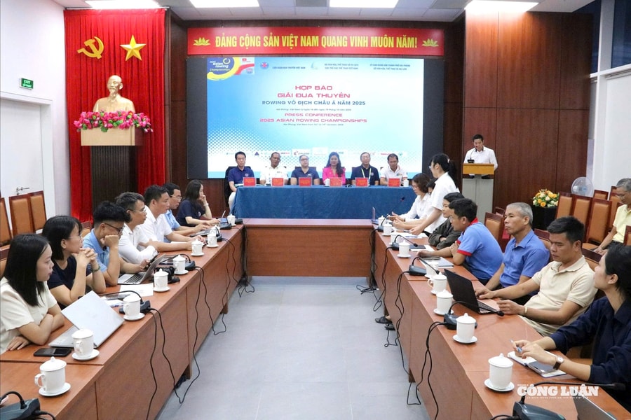 18 quốc gia, vùng lãnh thổ tham gia Giải đua thuyền Rowing vô địch Châu Á