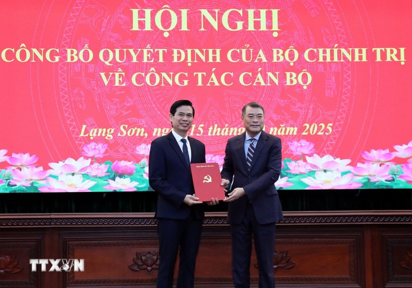 Ông Hoàng Quốc Khánh được điều động giữ chức Bí thư Tỉnh ủy Lạng Sơn