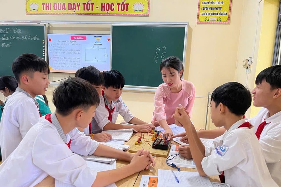 Nỗ lực không ngừng vì chất lượng giáo dục toàn diện – dấu ấn THCS Mỹ Châu trên quê hương Mai Phụ