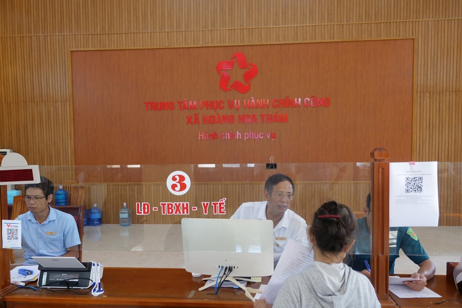 Bố trí bình quân 2 cấp phó tại phòng chuyên môn, Trung tâm Phục vụ hành chính công cấp xã