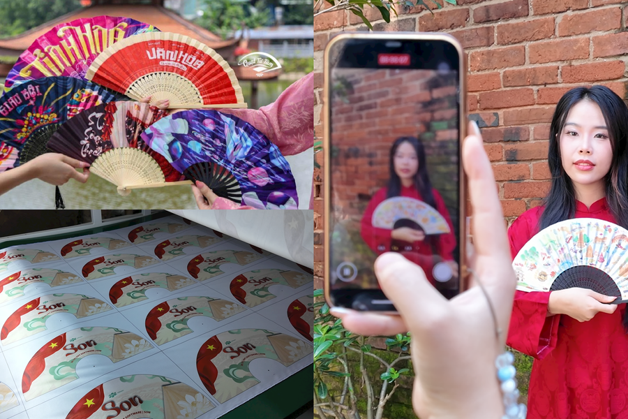 Người trẻ tìm hướng đi mới để giữ nghề quạt Chàng Sơn