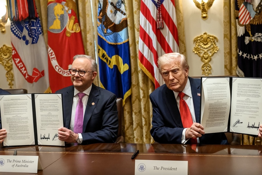 Mỹ và Úc ký thỏa thuận trị giá hàng tỷ USD về khoáng sản và đất hiếm