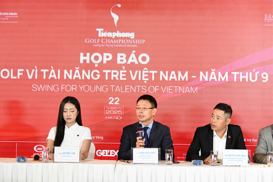 144 golfer tranh tài tại Giải Golf vì tài năng trẻ Việt Nam