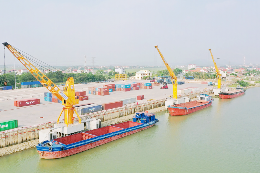 Bắc Ninh phát huy lợi thế vận tải đường thủy nội địa