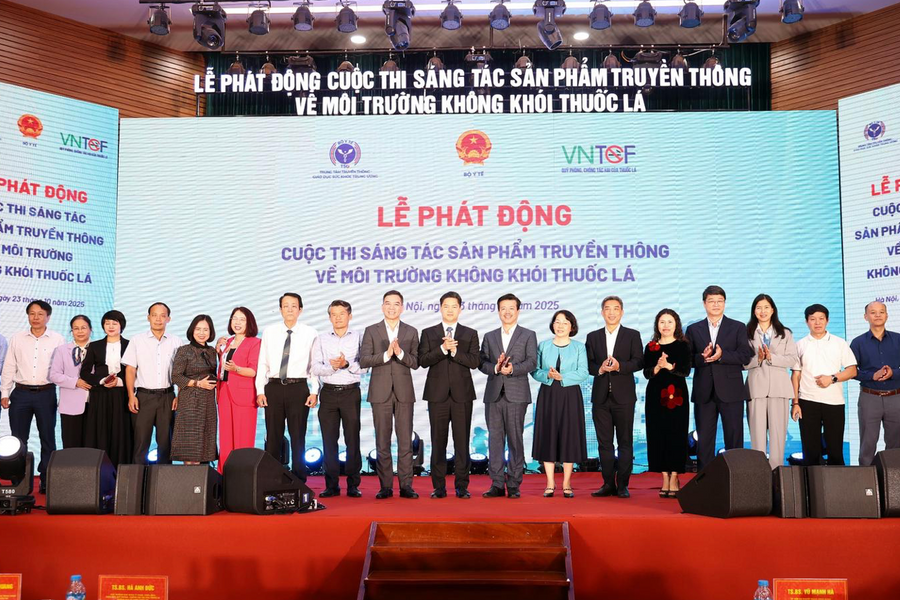 Phát động cuộc thi truyền thông về môi trường không khói thuốc lá