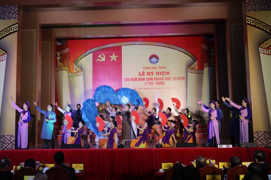 Hà Tĩnh trang trọng kỷ niệm 320 năm ngày sinh Hoàng giáp Vũ Diệm