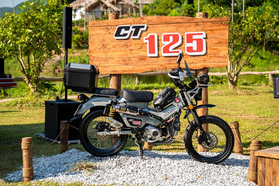 Xe ‘chơi’ Honda CT125 lần đầu ra mắt khách Việt