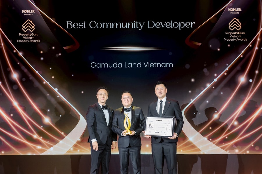 Gamuda Land được vinh danh với 13 giải thưởng tại Vietnam PropertyGuru Awards 2025