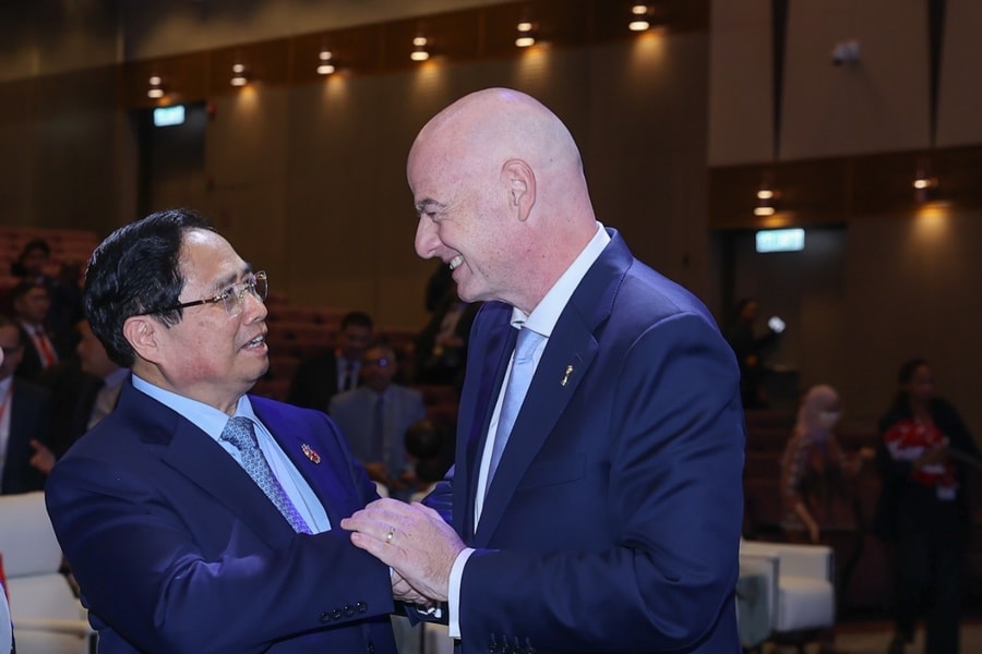 Chủ tịch FIFA: Học viện Bóng đá FIFA sẽ giúp phát triển bóng đá Việt Nam