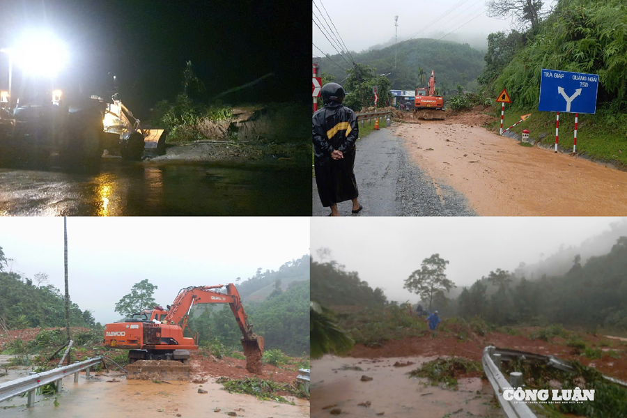 Nỗ lực khắc phục thiệt hại đường bộ tại miền Trung - Tây Nguyên