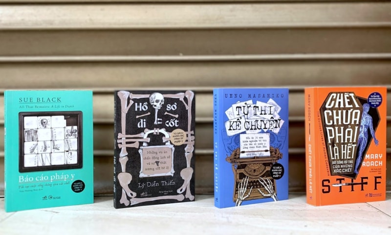 Nhã Nam phát hành bộ sách về chuyện nghề pháp y