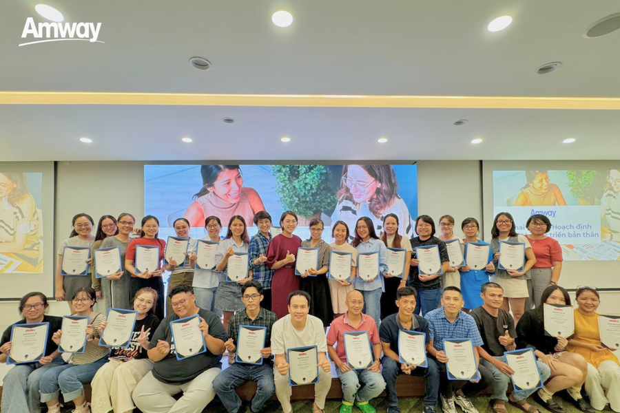 Amway Việt Nam đứng top 9 nơi làm việc xuất sắc hàng đầu châu Á