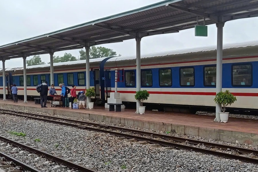 Đường sắt sẽ giảm chuyến tại một số vùng lũ tại Trung Bộ