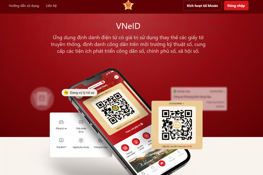 Không cần xuất trình giấy tờ đã tích hợp trên VNeID khi chứng thực