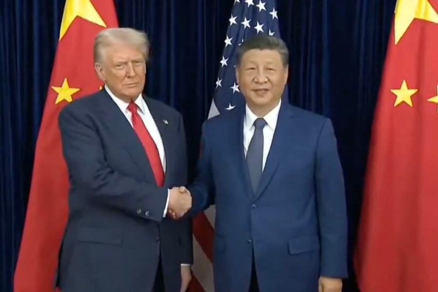 Tổng thống Mỹ Donald Trump hội đàm với Chủ tịch Trung Quốc Tập Cận Bình