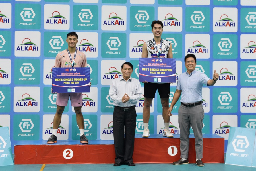 Lê Đức Phát, Vũ Thị Trang vô địch Giải cầu lông Vietnam International Series 2025