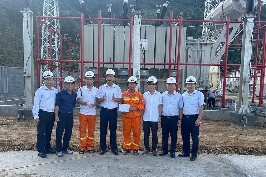 Trạm biến áp 220kV Mường Tè được nâng công suất lên 750MVA