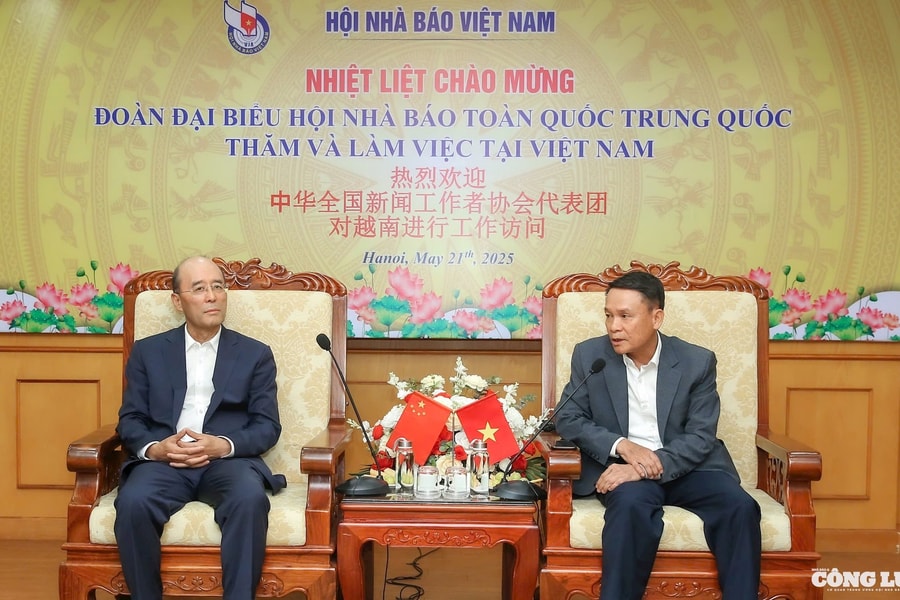 Đoàn Hội Nhà báo Việt Nam thăm, làm việc tại Trung Quốc: Thúc đẩy hợp tác báo chí trong kỷ nguyên số