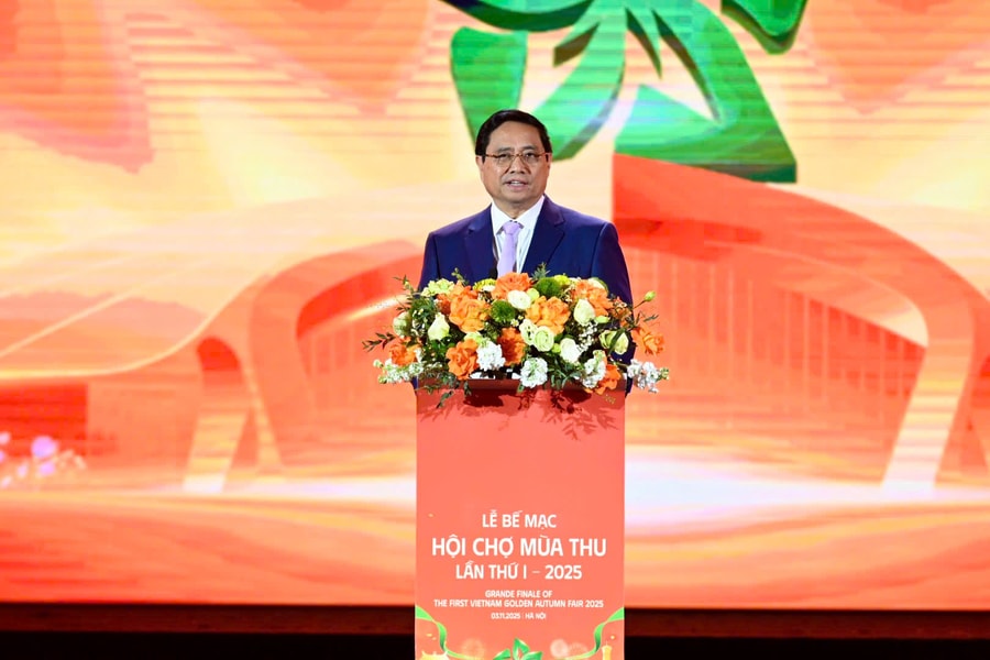 Thủ tướng Chính phủ: Hội chợ mùa Thu 2025 là khởi đầu chuỗi các sự kiện quốc gia, mang tầm vóc quốc tế